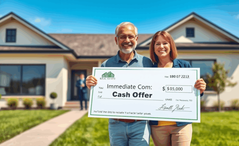 Image depicting a quick cash offer for real estate sales