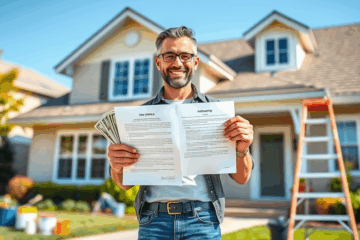 A graphic showing quick loan options for real estate refinancing.