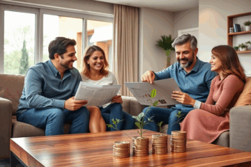 A homeowner reviewing options for immediate credit through property refinancing.