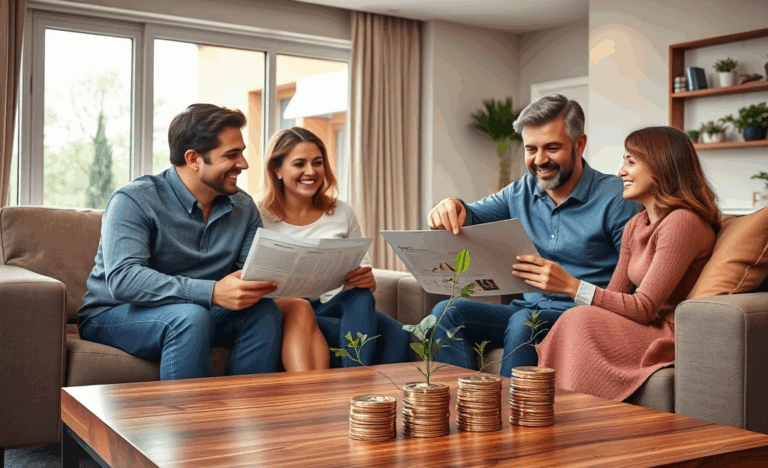 A homeowner reviewing options for immediate credit through property refinancing.