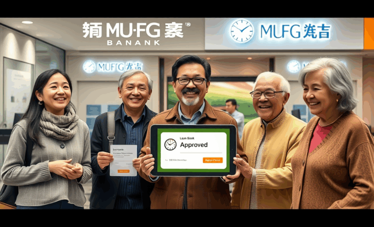 A person looking for urgent financial assistance with MUFG Bank Personal Loans.