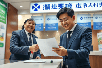 An individual exploring personal loan options from Sumitomo Mitsui Trust Bank for urgent financial needs.