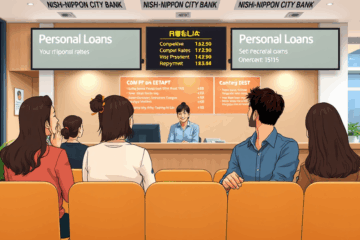 Image representing urgent personal loans for immediate financial needs through Nishi-Nippon City Bank.