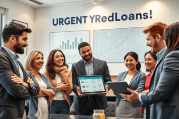 A person reviewing financial options for personal loans.
