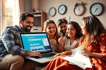 A graphic representing SBI Personal Loans for urgent financial needs.