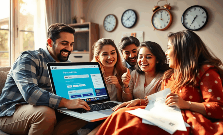 A graphic representing SBI Personal Loans for urgent financial needs.